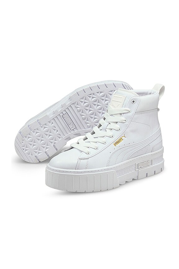 view 2 of 6 Mayze Mid Sneaker in Puma White