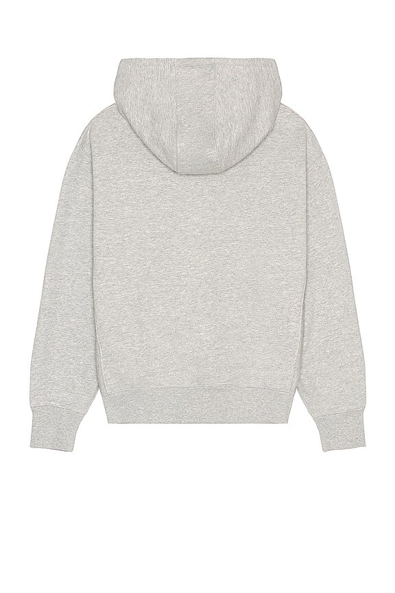 view 2 of 3 AMI Hoodie in Light Gray Heather