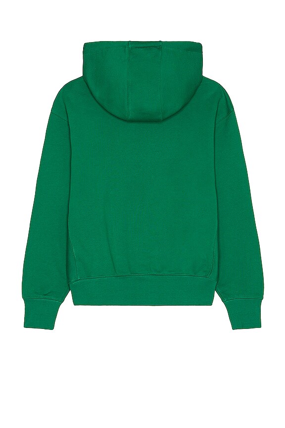 view 2 of 3 AMI Hoodie in Verdant Green