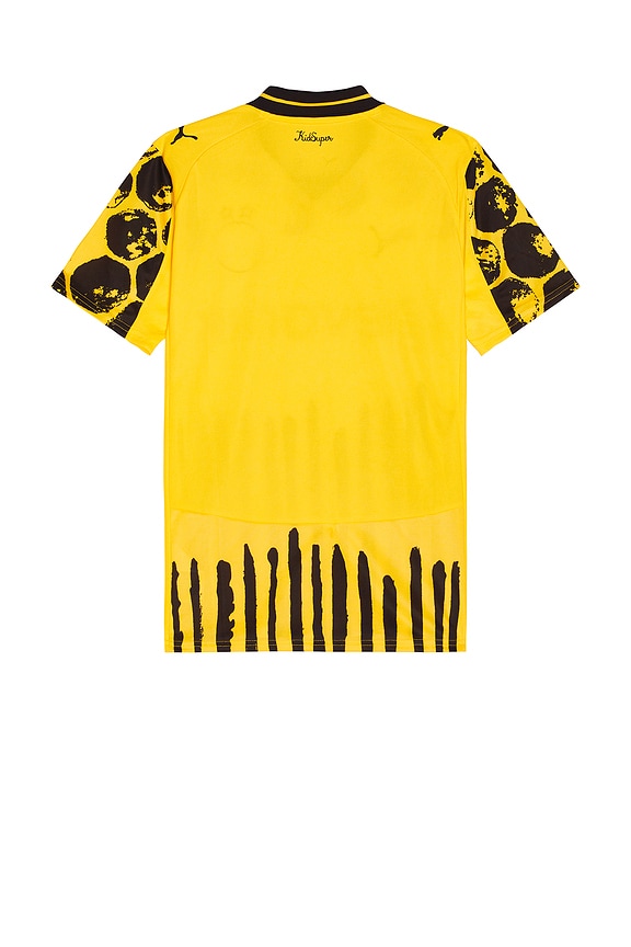 view 2 of 5 x Kidsuper Jersey Replica in Faster Yellow & Puma Black