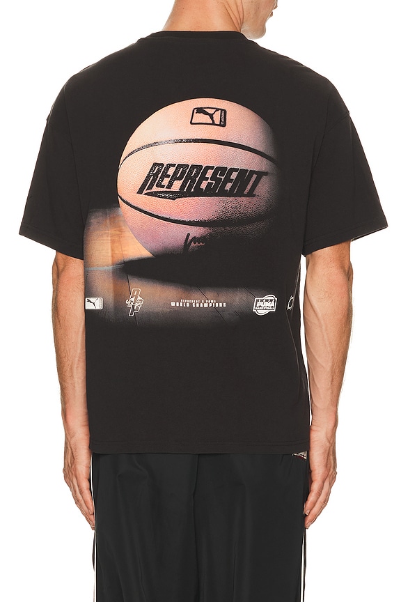 view 1 of 4 Represent Short Sleeve Tee in Black
