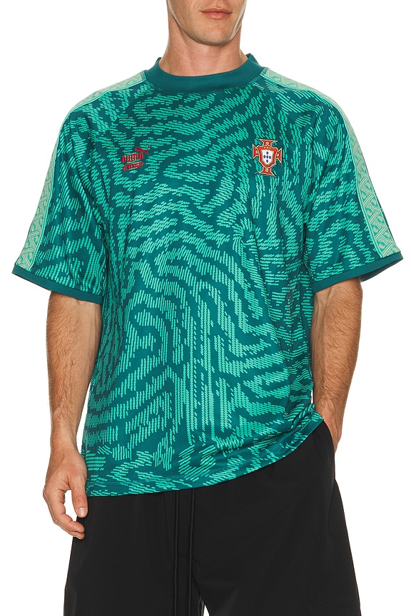 view 1 of 5 x FPF x Salehe Bembury King Jersey in Vibrant Green