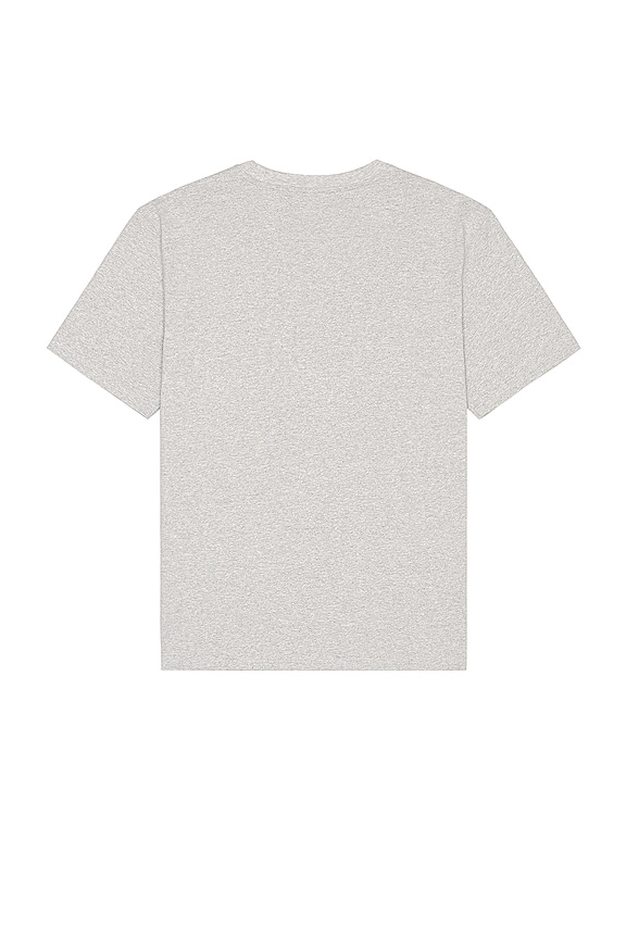 view 2 of 3 AMI Graphic Tee in Light Gray Heather