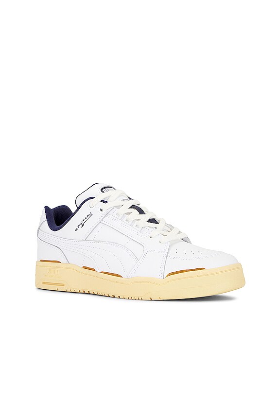 view 2 of 6 Slipstream Lo The Neverworn Ii Sneaker in White, New Navy, & Light Straw