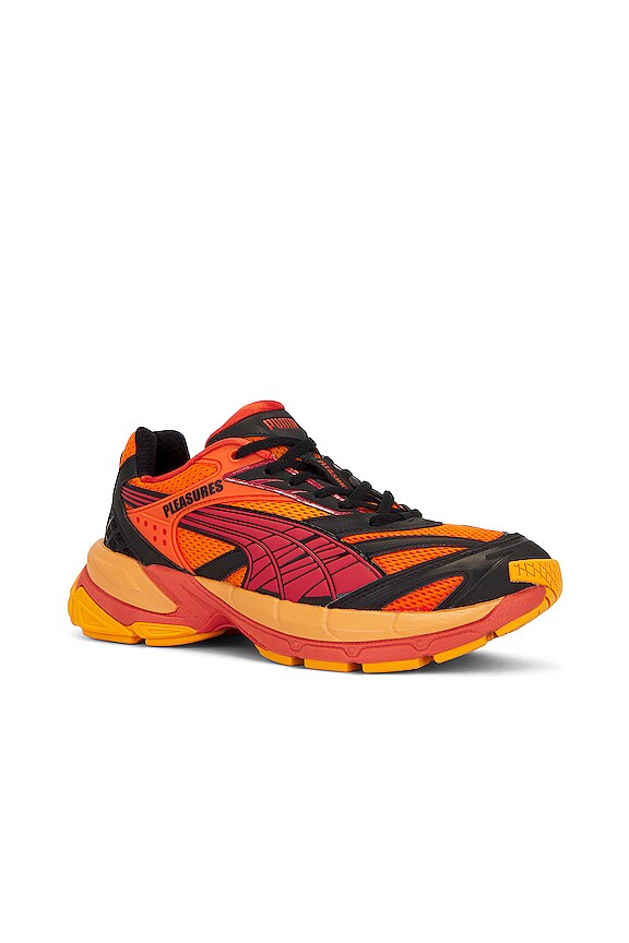 view 2 of 6 X Pleasures Velophasis Layers Sneaker in Orange