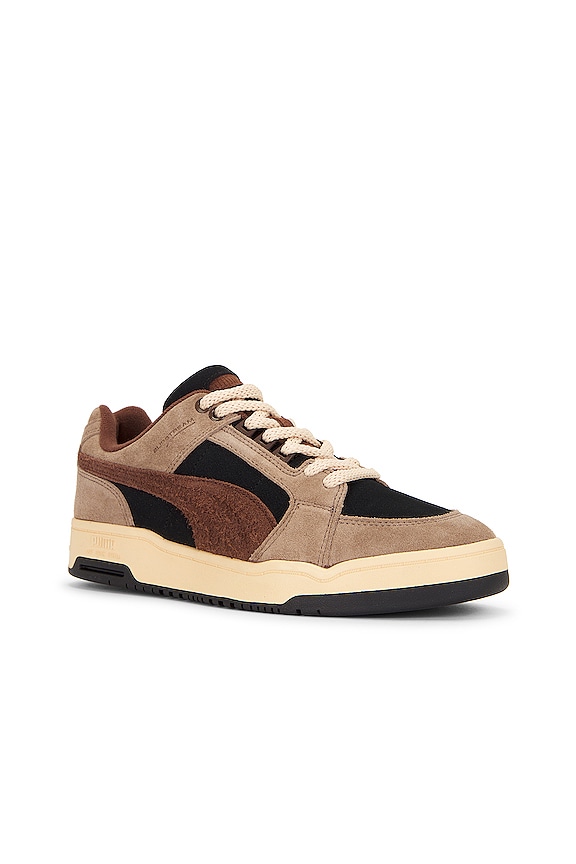 view 2 of 6 Slipstream Lo Texture Sneaker in Black, Totally Taupe, & Chestnut Brown