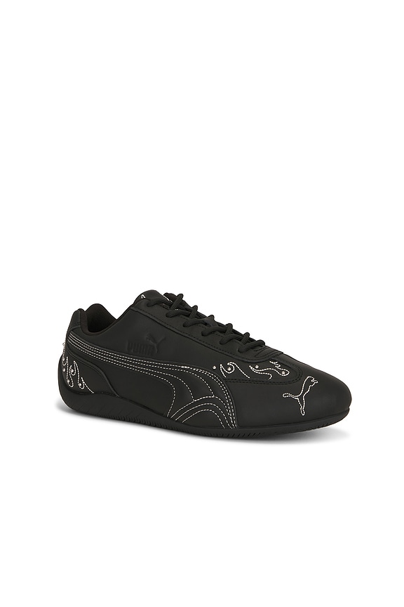 view 2 of 6 Speedcat Embellished Sneaker in Puma Black & Frosted Ivory