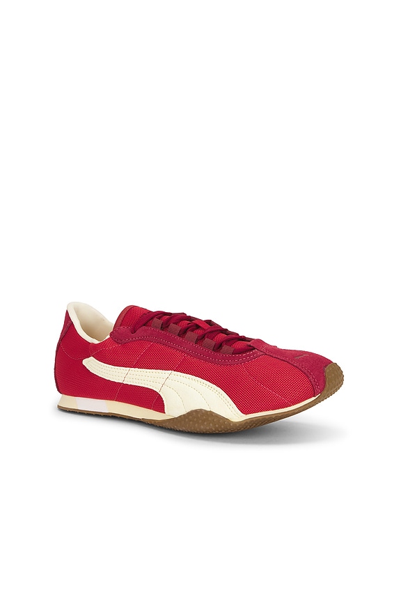 view 2 of 6 H-street Elastic Sneaker in Red Rhythm & Cashew Brown