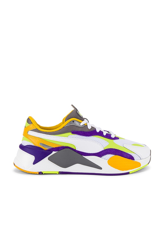 view 2 of 6 КРОССОВКИ RS-X3 LEVEL UP in Puma White & Limepunch