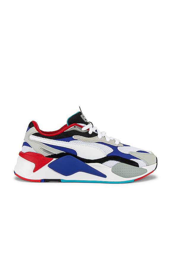 view 2 of 6 КРОССОВКИ CUBE RS-X3 PUZZLE in Puma White & Dazzling Blue