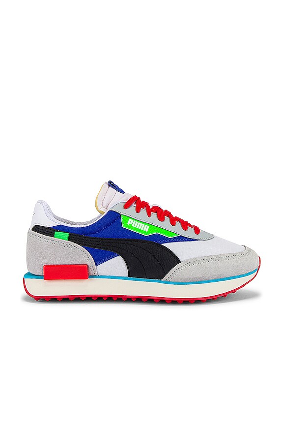 view 2 of 6 Rider in Puma White & High Rise & Dazzli