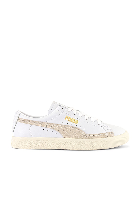 view 2 of 6 Basket 90680 Lux Sneaker in Puma White & Whisper White