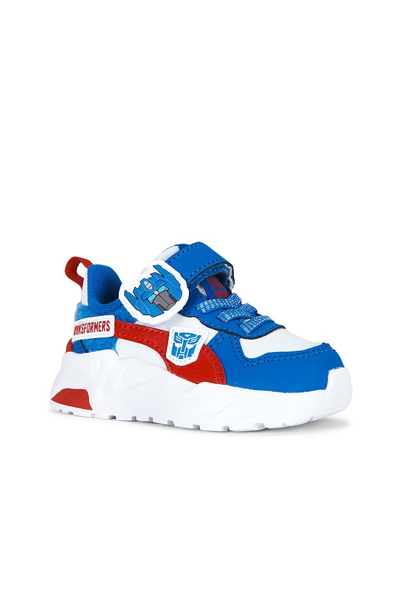 view 2 of 6 Toddler Trinity 2 Lt Transformers Sneaker in Racing Blue & For All Time Red