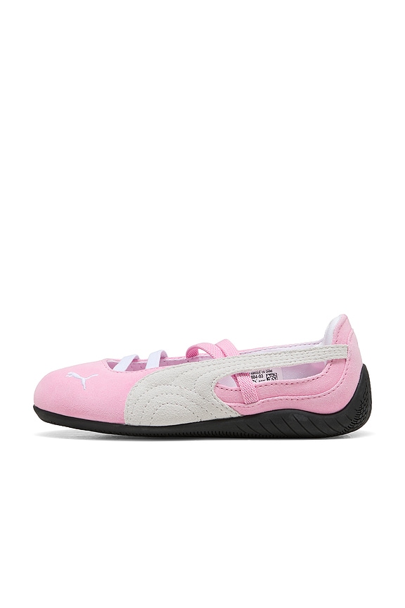 view 2 of 3 Kids Speedcat Ballet Flat in Pink Shimmer & Puma White