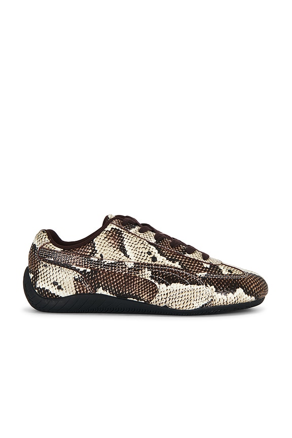 view 2 of 9 Speedcat Snake Sneakers in Bitter Chocolate & Toasted Almond