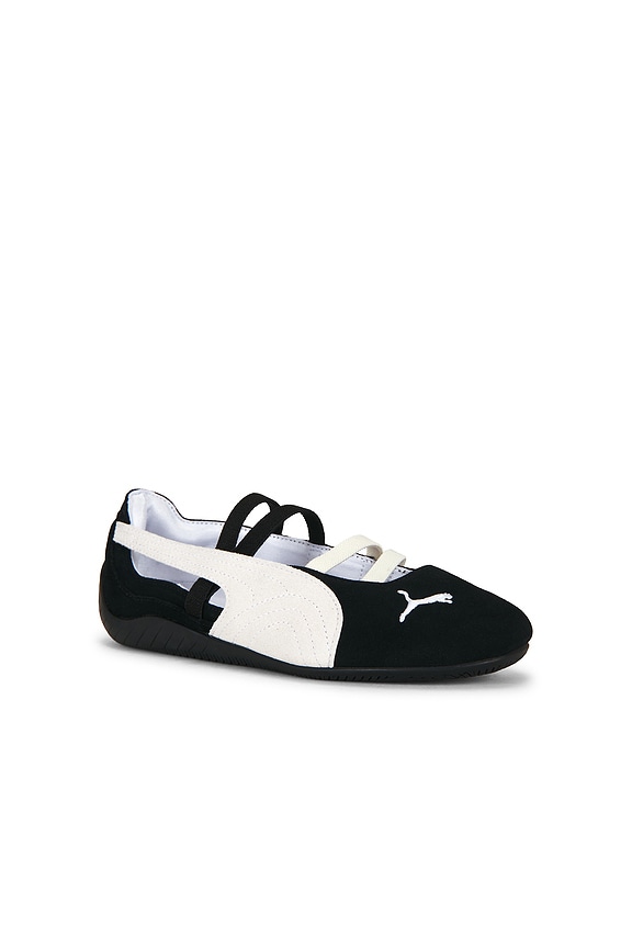 view 2 of 5 Speedcat Ballet Sd Sneakers in Puma Black, Puma White, & Warm White