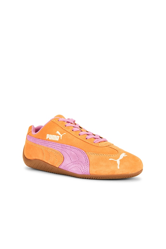 view 2 of 6 Speedcat OG Sneaker in Orange Glo & Poised Pink