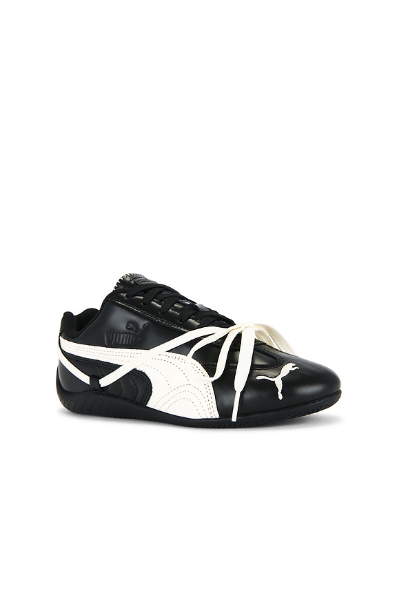 view 2 of 8 X RosÉ Speedcat PRM Sneaker in Puma Black & Warm White