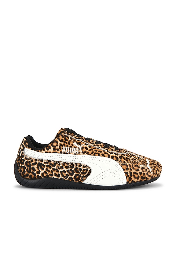 view 1 of 6 Speedcat Sneaker in Leopard in Puma Black & Warm White