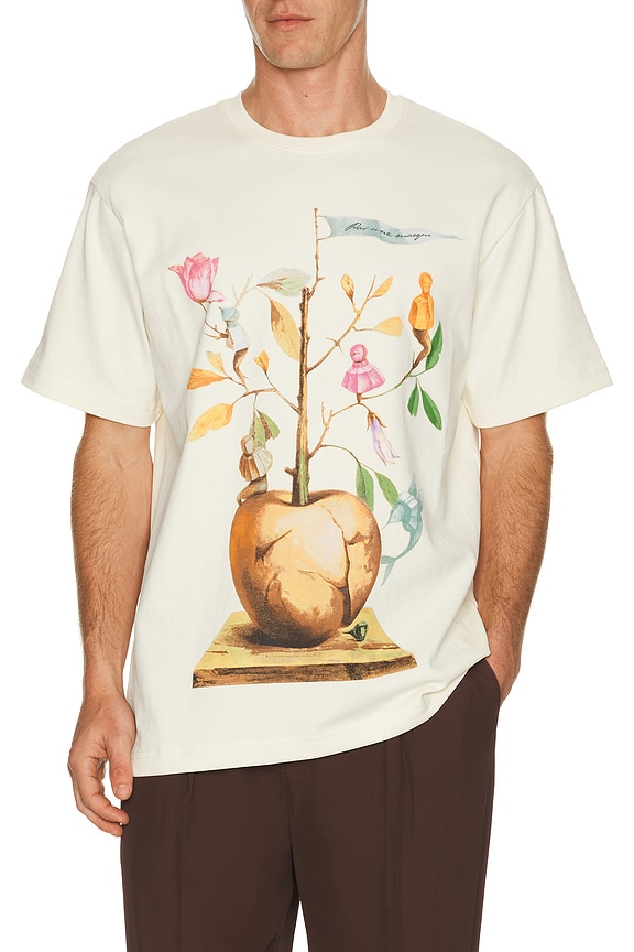 view 1 of 4 CAMISETA APPLE LENIN in Cream