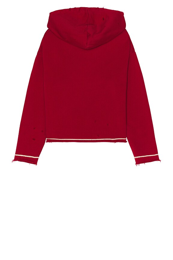 view 2 of 4 후디 in Washed Red