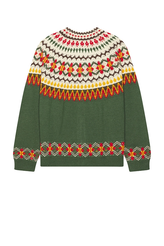 view 2 of 3 Jahan Isles Knit Cardigan in Vintage Olive Green