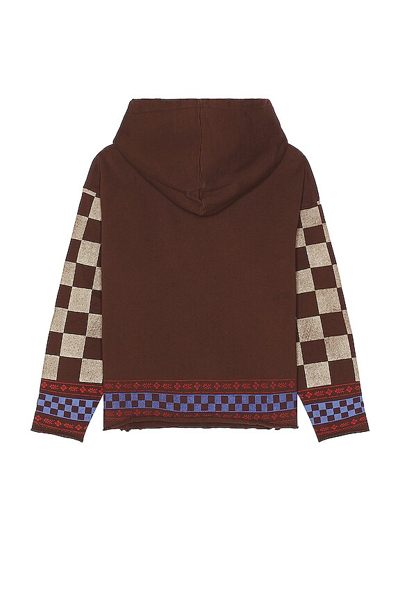 view 2 of 3 SWEAT À CAPUCHE in Brown