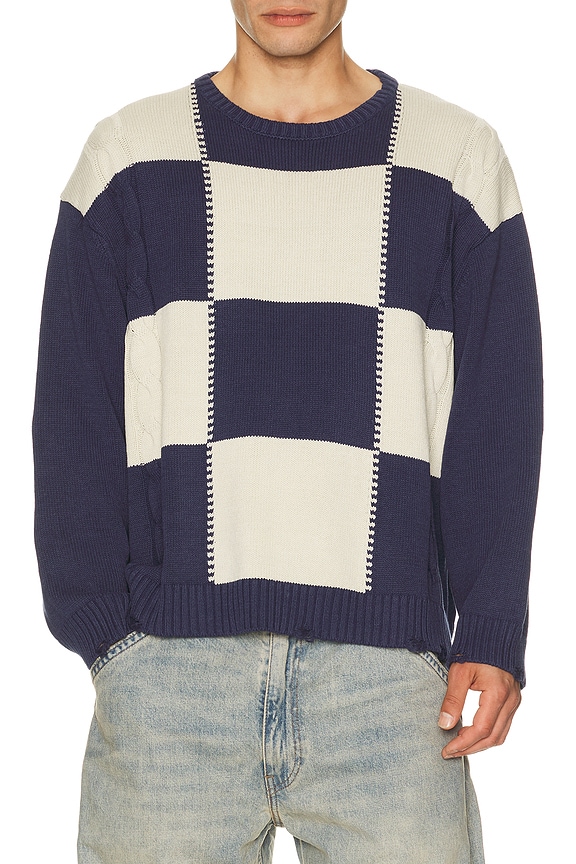 view 1 of 4 JERSEY NA in Navy & Cream