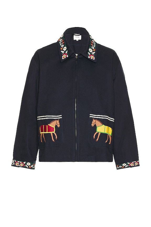 view 1 of 4 Horse Jacket in Navy