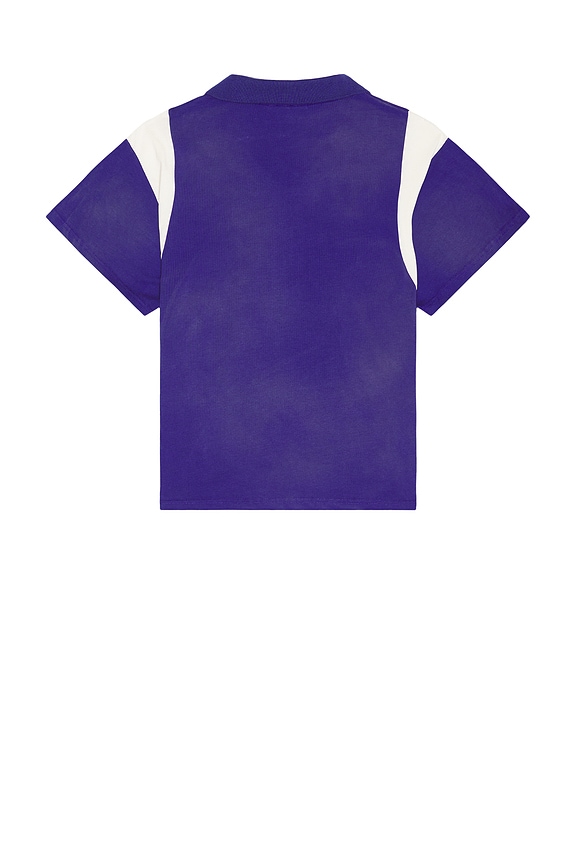 view 2 of 5 Found Premier League Jersey in Eggplant & Cream