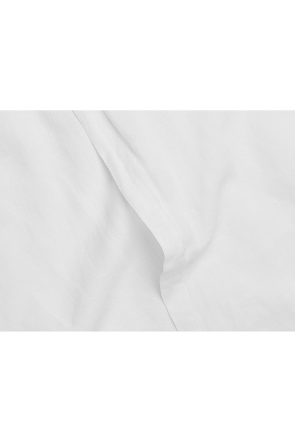 view 2 of 3 FUNDAS DE ALMOHADA LINEN in White