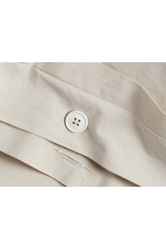 view 2 of 3 PERCALE 이불 커버 in Bone