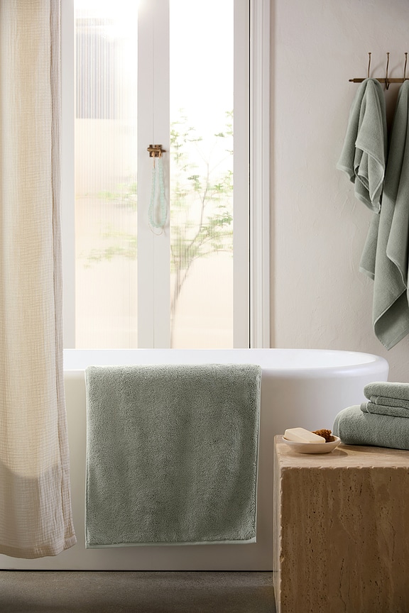 view 2 of 3 Premium Plush Bath Towel in Sage