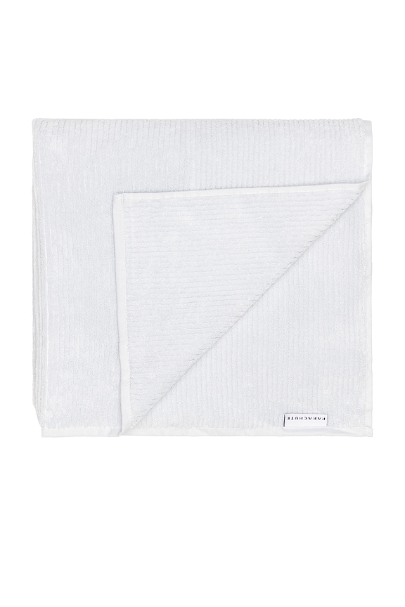 view 2 of 3 Soft Rib Bath Towel in Lagoon