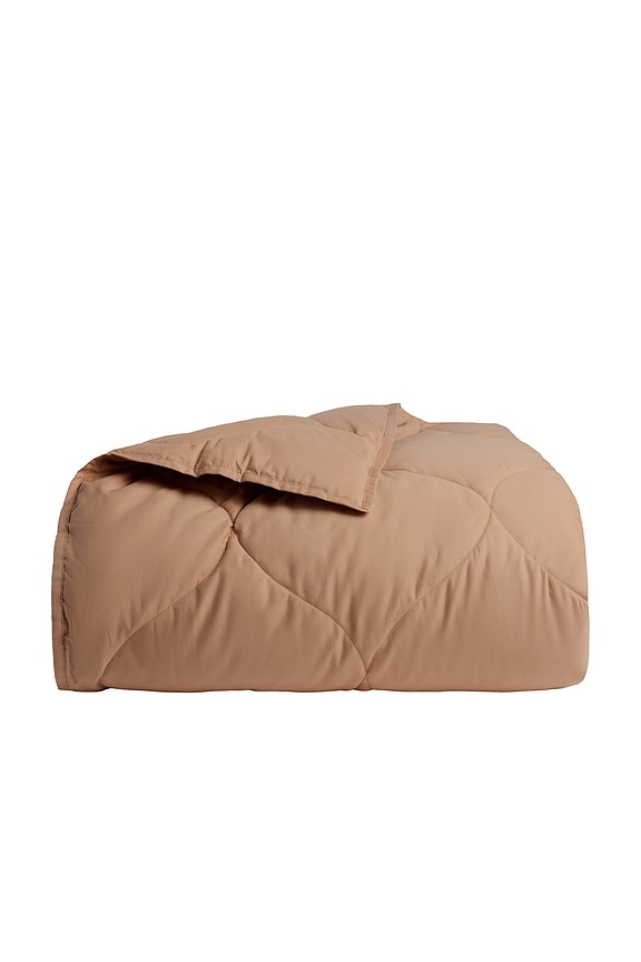 view 1 of 3 Cotton Drift Comforter in Adobe