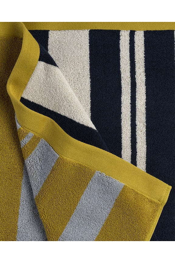 view 2 of 2 SERVIETTE DE PLAGE CASITA in Citron & Sky