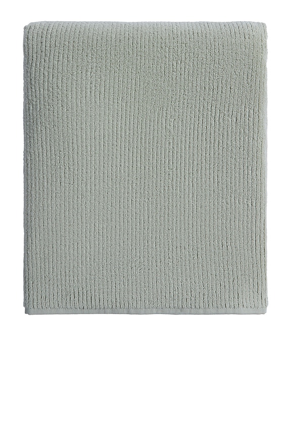 view 1 of 3 Soft Rib Bath Sheet Towel in Sage