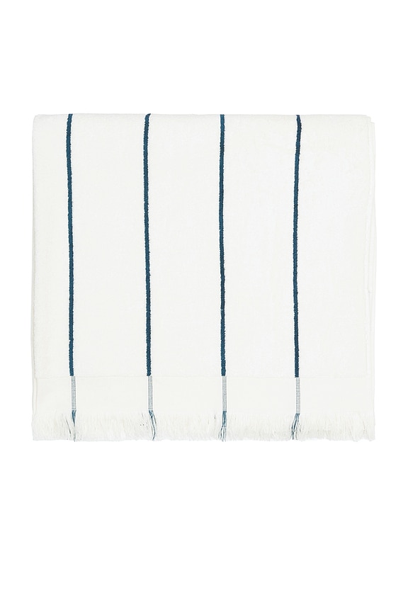 view 1 of 4 Bayside Beach Towel in Peacock