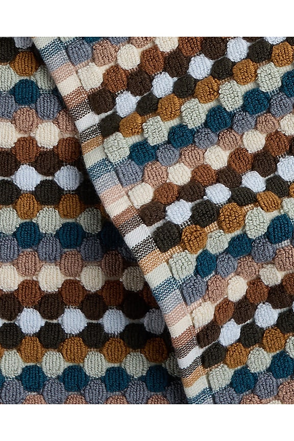 view 2 of 3 Organic Mosaic Tub Mat in Multi