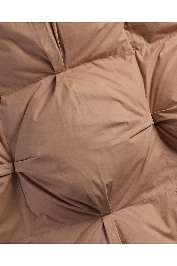 view 2 of 3 Organic Cotton Puff Comforter in Adobe
