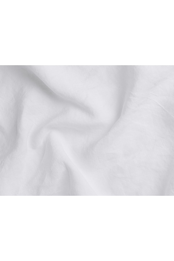 view 2 of 3 DRAP LINEN in White