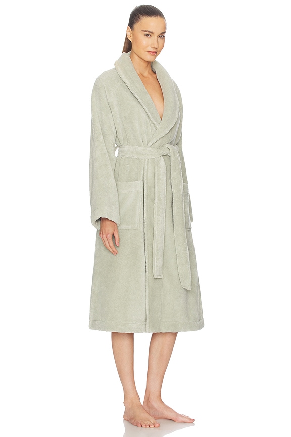 view 2 of 3 Classic Plush Robe in Sage