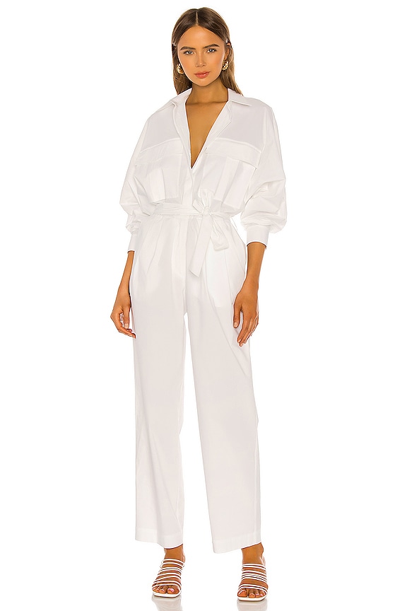 view 1 of 4 Oliver Jumpsuit in White