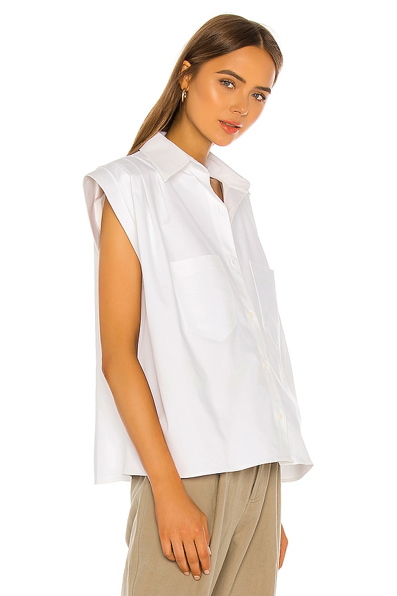 view 2 of 4 Andrea Shirt in White