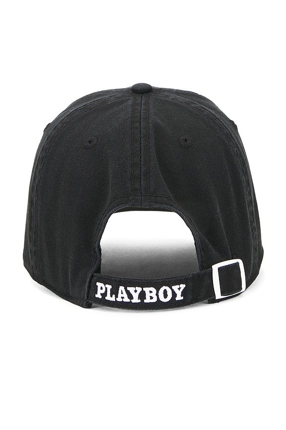 view 2 of 3 Adjustable Rabbit Head Logo Hat in Black