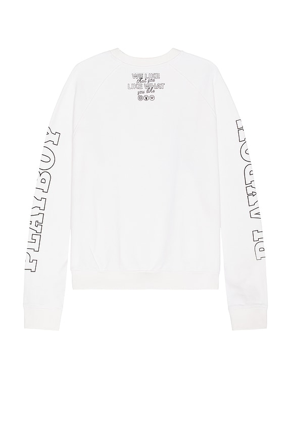 view 2 of 3 Dice Crew Sweatshirt in White