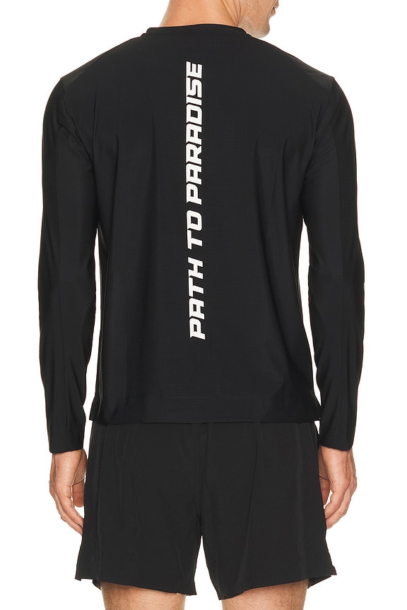 view 2 of 4 Web Tech Long Sleeve Tee in Black