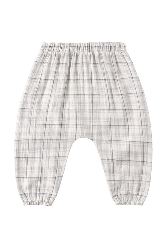 view 1 of 3 PANTALON in Blue Plaid