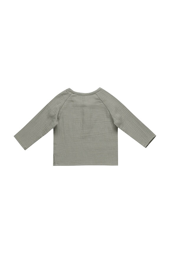 view 2 of 2 Kids Zion Shirt in Basil