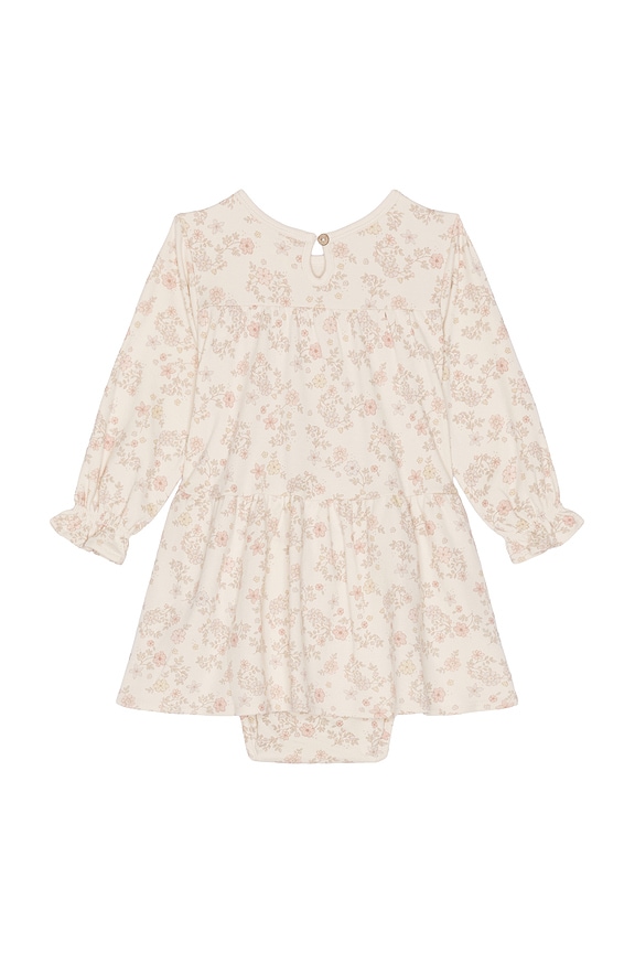 view 2 of 2 Kids Tiered Jersey Dress in Natural